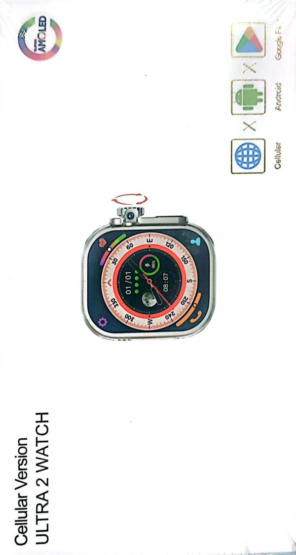ساعت سیمکارت خور دوربین دار  cellular version ultra 2